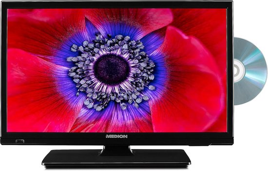 Full HD TV - Compacte Televisie - Mobiel Kijken - Ingebouwde DVD Speler - 24 inch Scherm — afbeelding 4
