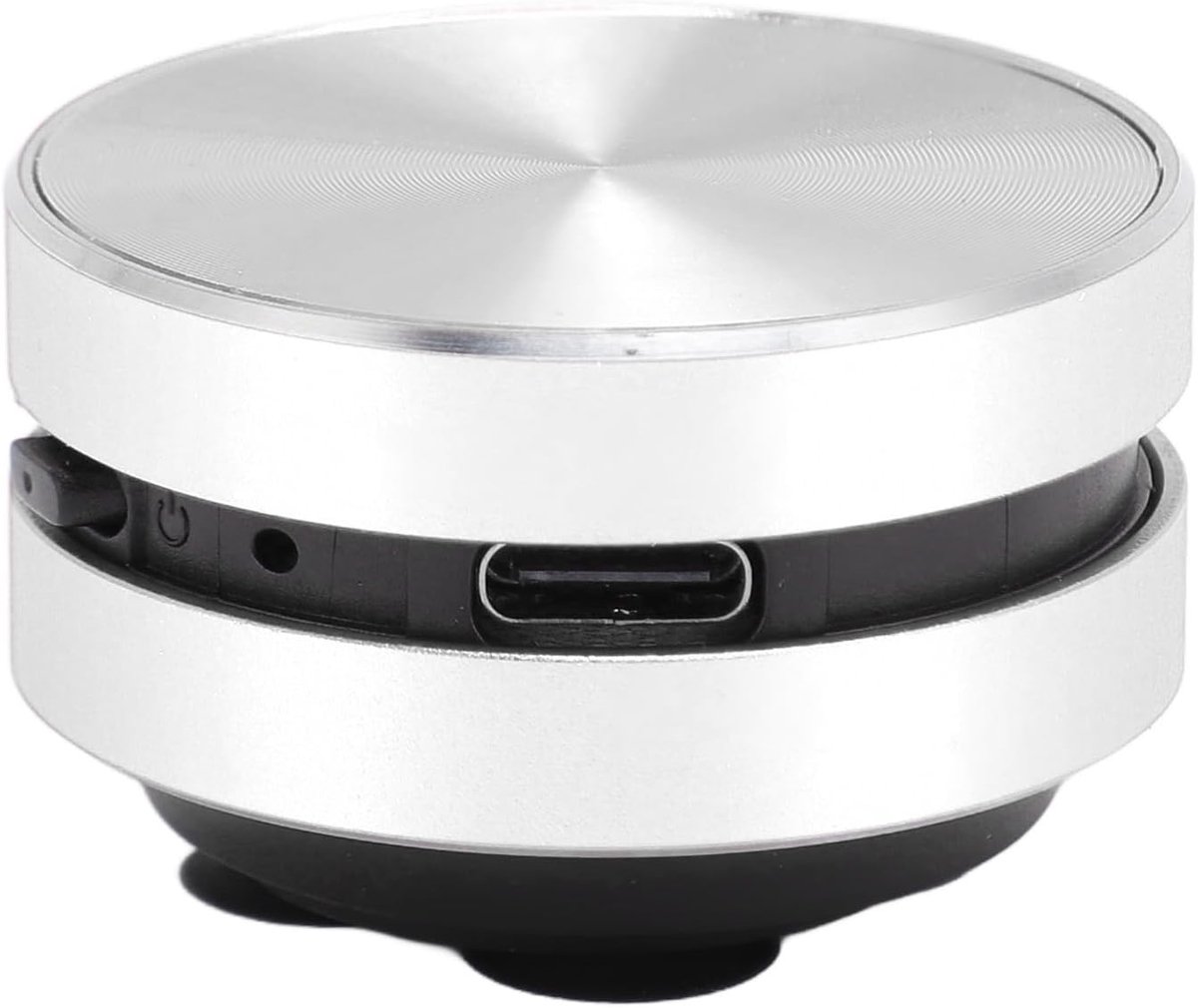 Draagbare Luidspreker - Draadloze Muziekbox - Badkamer Muziek - Beengeleiding Geluid - 11 x 7 x 3 cm - Zilver