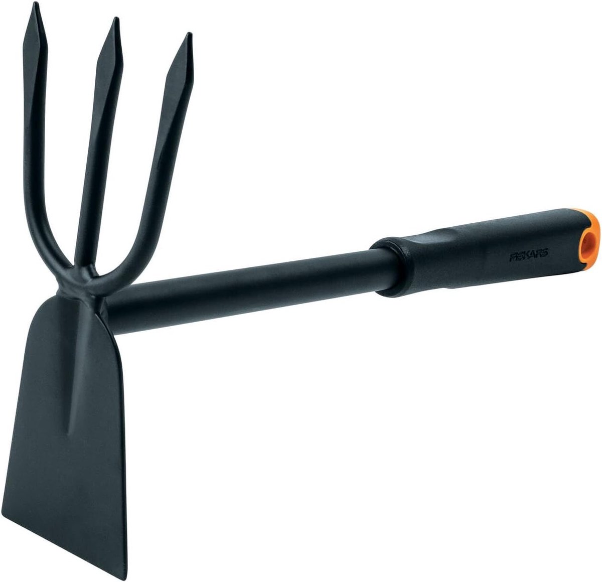 Combi-hakker - Tuinhakker schoffel - Bodem losmaken - Dubbelzijdige kop - 305 cm lengte - Zwart oranje
