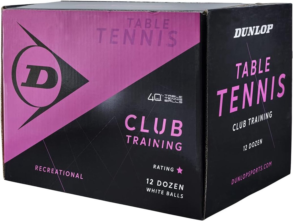 Tafeltennisballen - Trainingsballen - Beginners Oefenen - 144 Stuks - 40+ mm - Wit