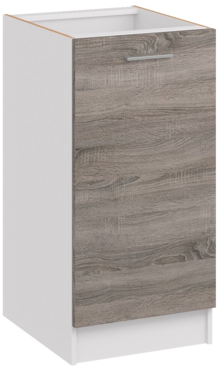 ROE Furniture - Keukenkast - 40 cm - Donker Sonoma