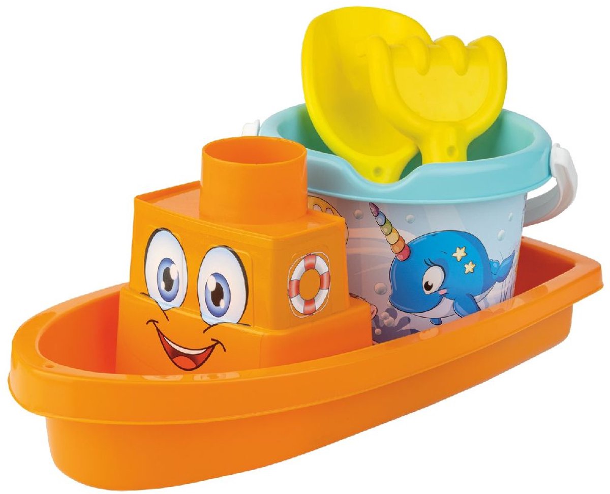 Happy Fish Boot + Emmerset 4-delig