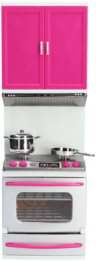 Fleur Keuken Speelset - Gasfornuis met Oven en Keukenkastje - 3+ jaar