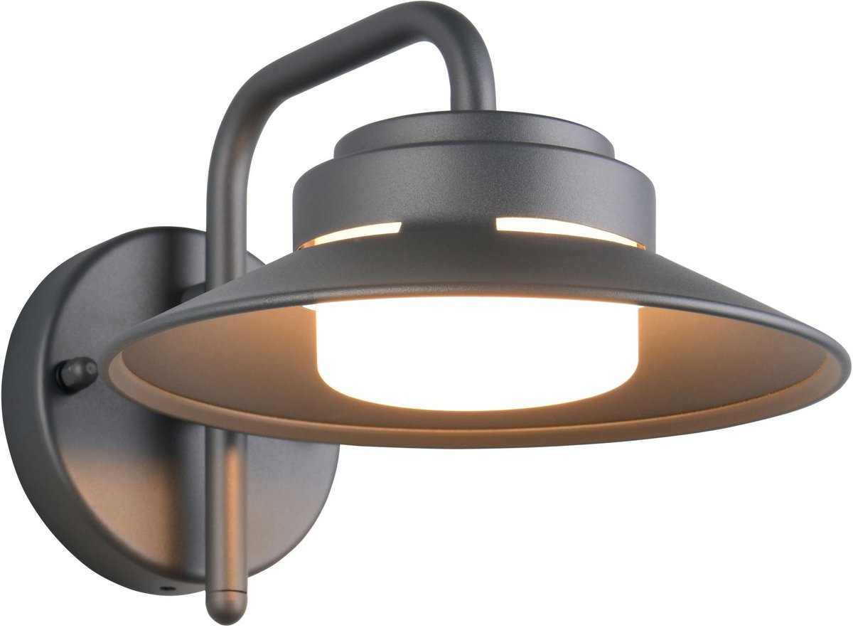 TRIO ATRATO - Wandlamp - Antraciet - excl. 1x GX53 10 W - Wandmontage - Buitenverlichting 