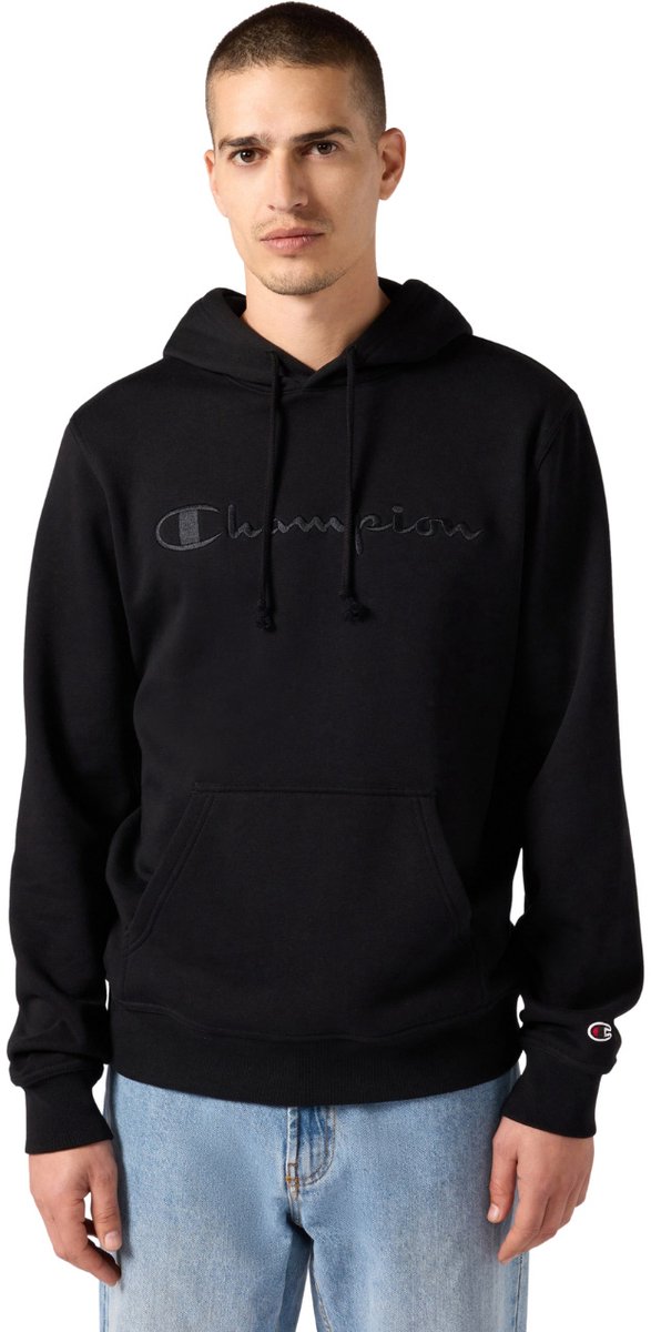 Champion Hooded Sweatshirt Heren Zwart