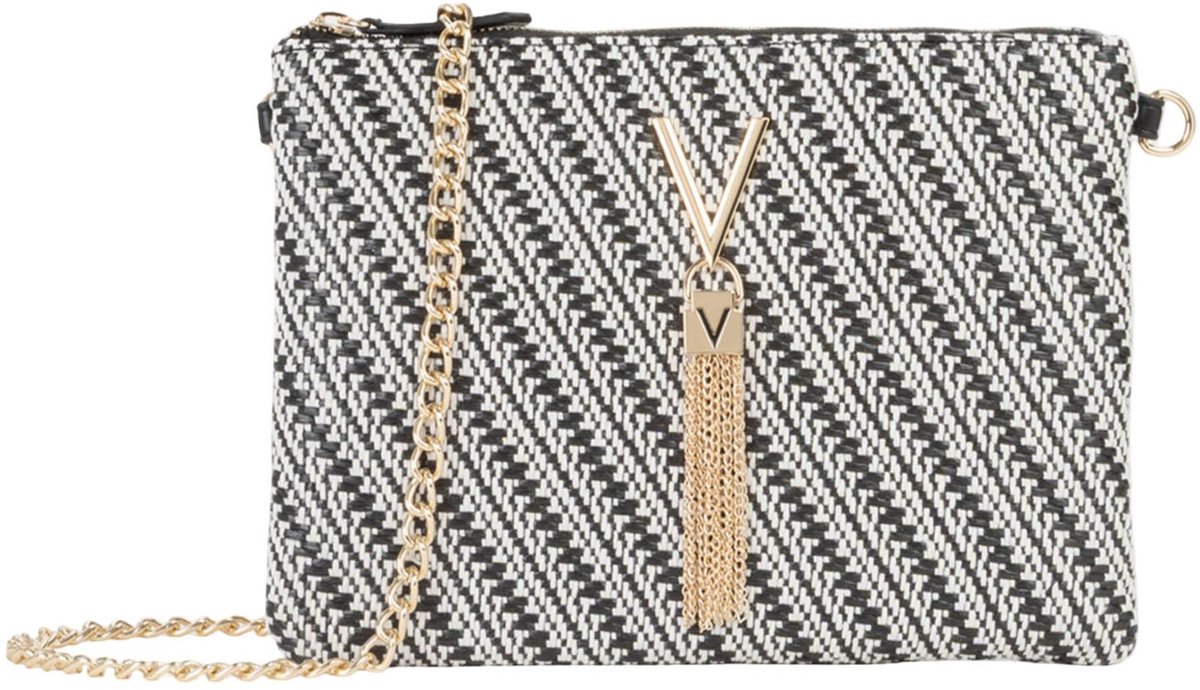 VALENTINO schoudertas clutch Divina Summer Crossover Bag Nero / Multicolor zwart