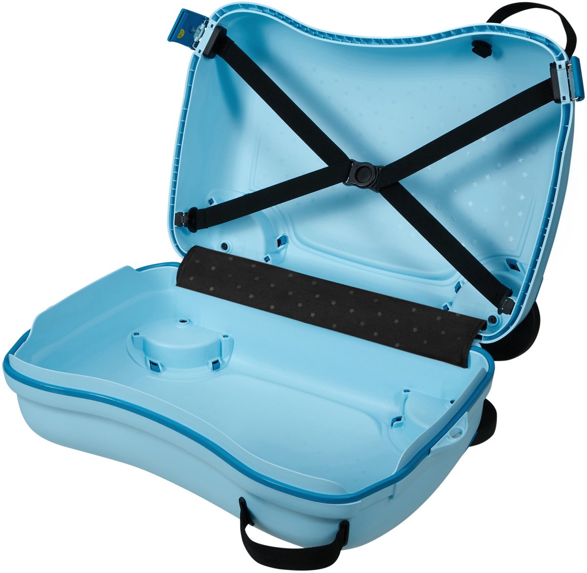 Samsonite Kinderkoffer - Dream2Go Disney Ride - on Suitcase Disney Frozen Magic Lichtblauw 52cm — afbeelding 2