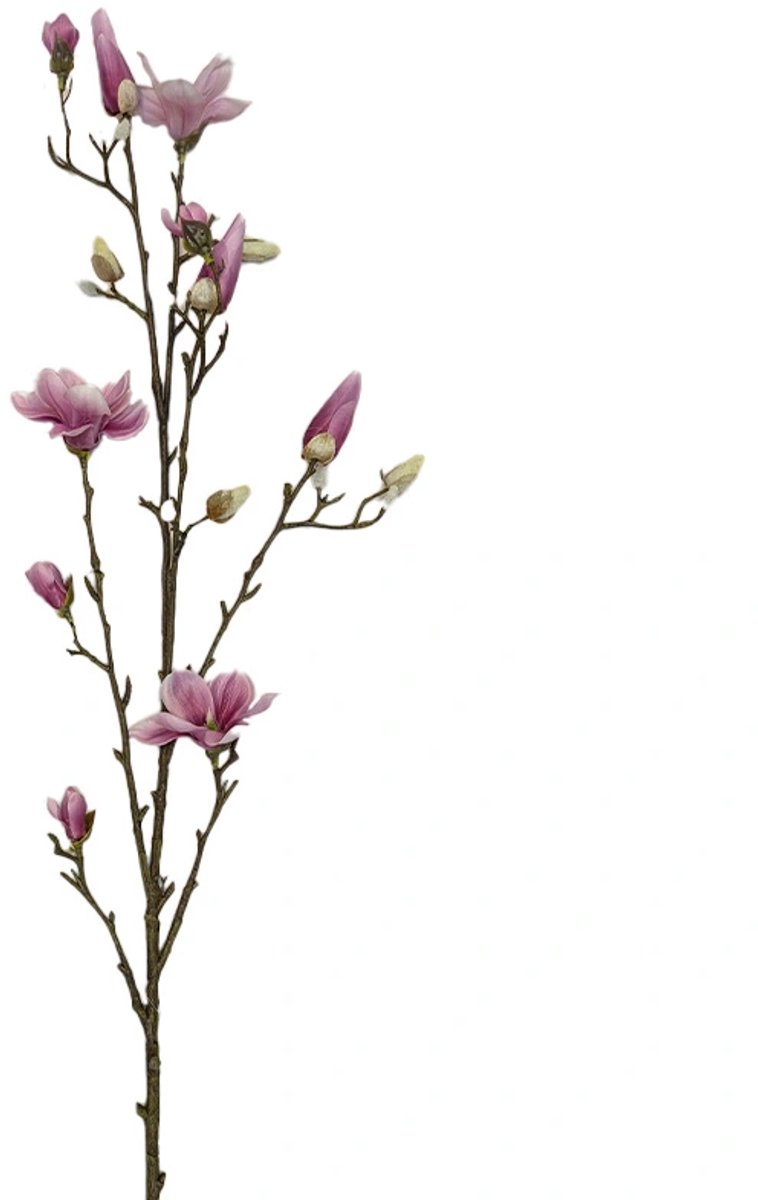 Kunsttak Magnolia Spray Pink - 135 cm
