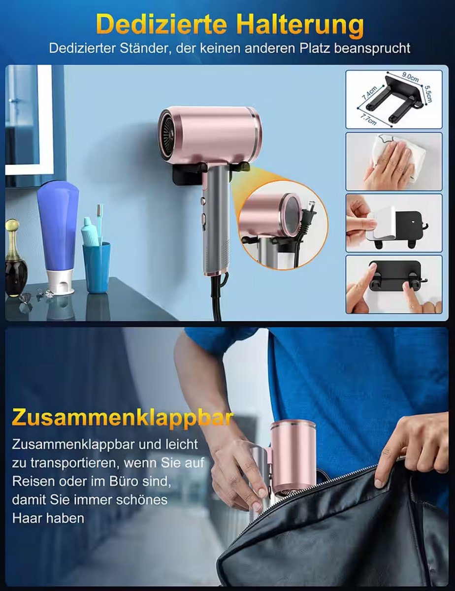 YANGJ UG High Speed Föhn met 3 - afbeelding 3