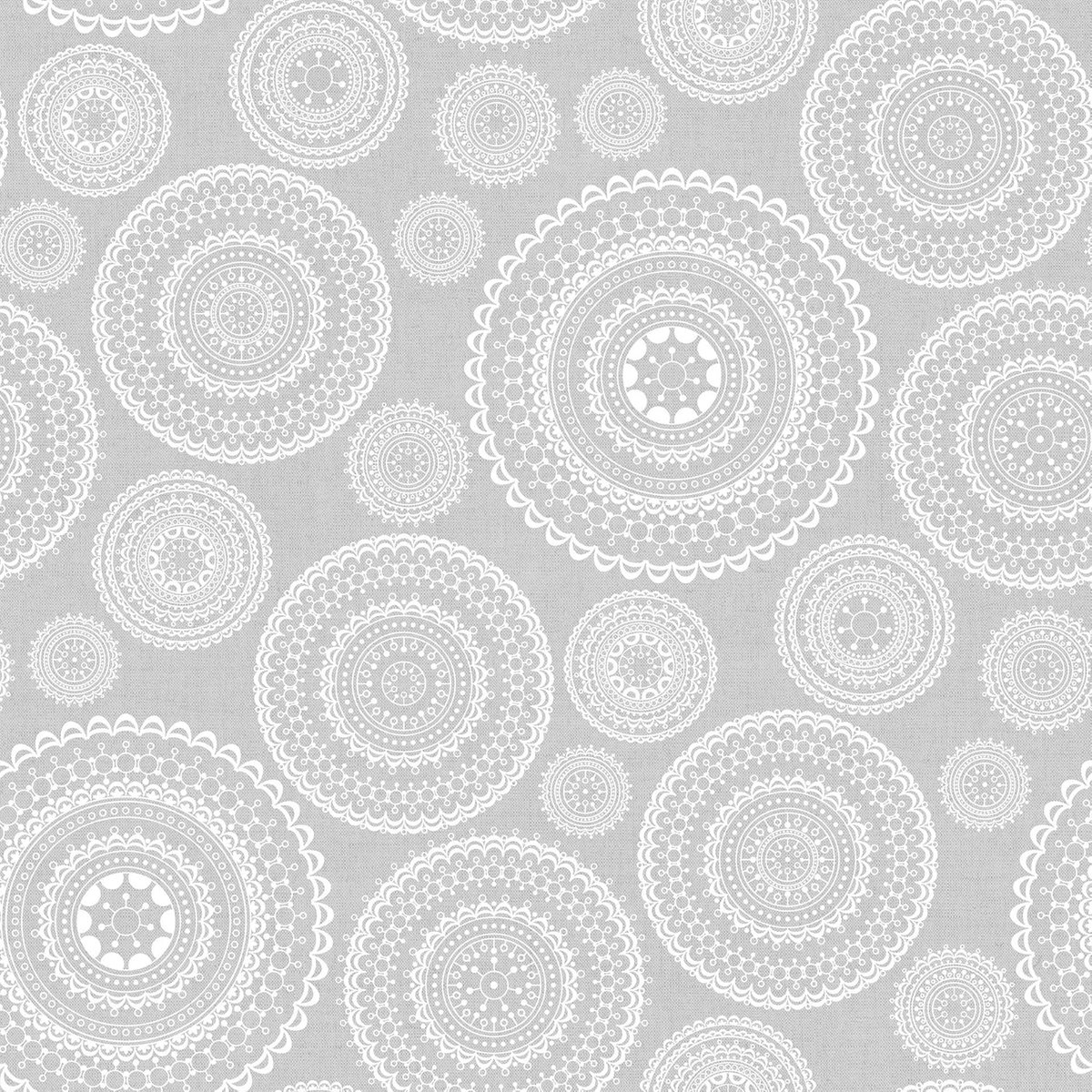 Waterdicht en Vlekafstotend Tafelkleed Beige Mandala 250x140 cm Hars gecoat