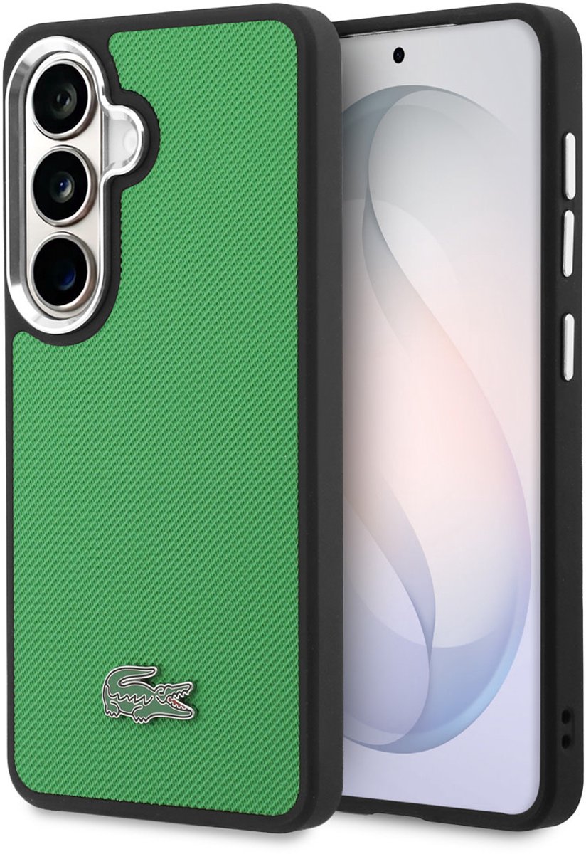 Lacoste Telefoonhoesje voor Galaxy S26 Plus - MagSafe geschikt - Estragon Groen