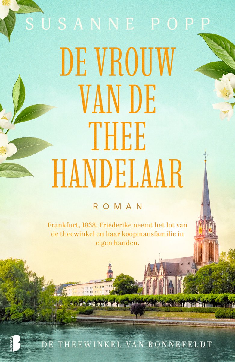Omslag van De theewinkel van Ronnefeldt 1 - De vrouw van de theehandelaar