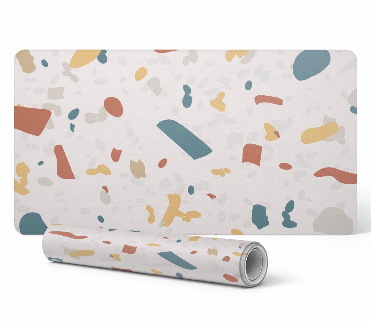 Antislip muis- en toetsenbordmat Terrazzo Abstractie 100x50 cm