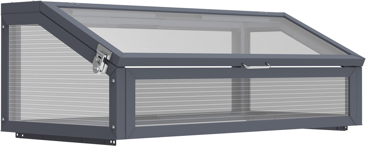 Westmann Tega Growhouse Metal 100x50x36 cm - 8mm Polycarbonate Panels