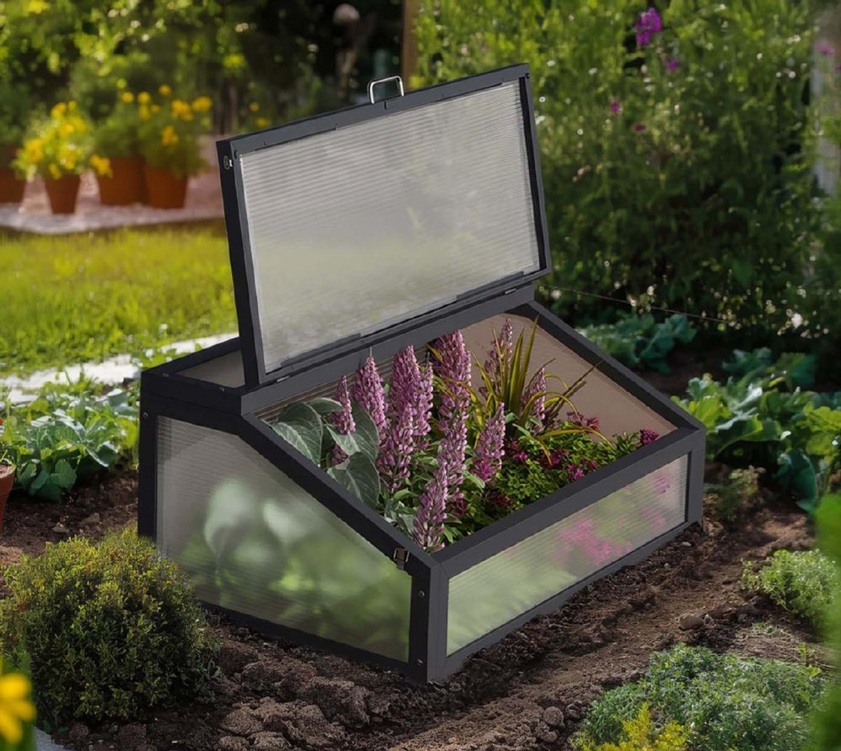 Westmann Tega Growhouse Metal 100x50x36 cm - 8mm Polycarbonate Panels
