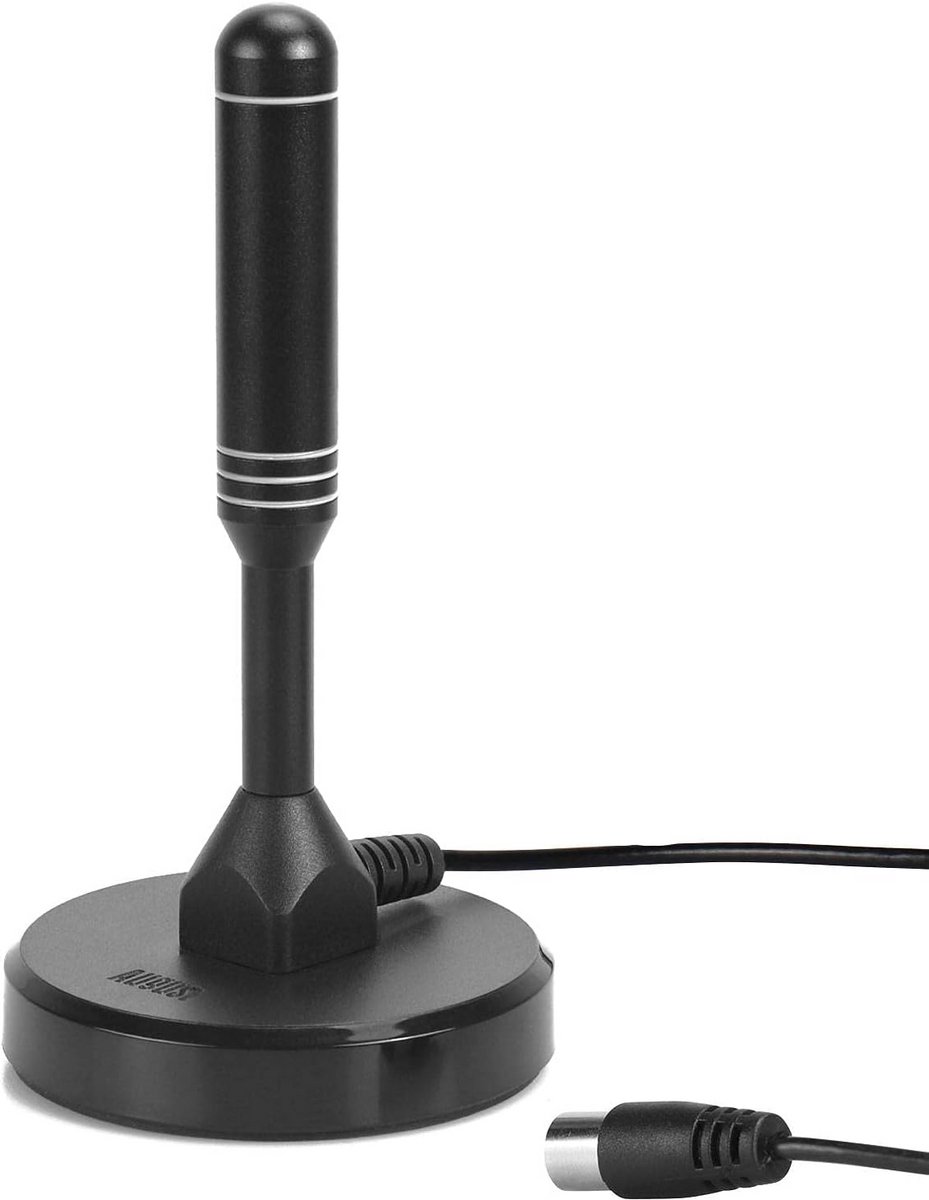 Digitale Televisie Antenne - Balk Antenne - DVB-T Ontvangst - Magnetische Basis - Compact Formaat