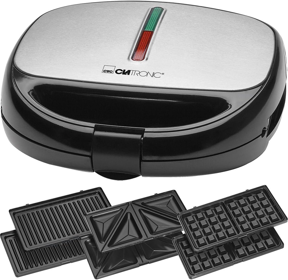 Apparaat 3 in 1 - Wafel Tosti Grill - Keuken Gebruik - Drie Platen Wisselbaar