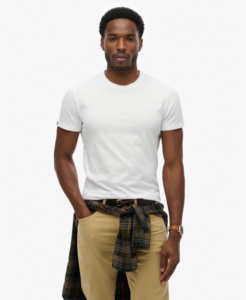 Superdry Essentieel Logo T-shirt Wit