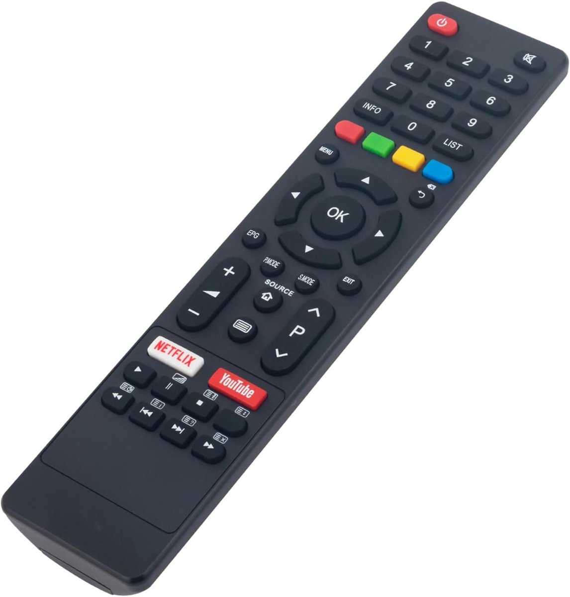 Universele Vervangende Afstandsbediening voor 4K Smart UHD Televisies