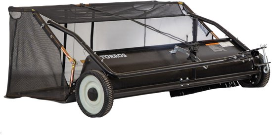 Bladveger 122 cm getrokken type met bak 413 liter Torros GV040 van Merkloos	 — afbeelding 2