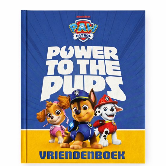 PAW Patrol - Vriendenboek - Hardcover - 80 Pagina's