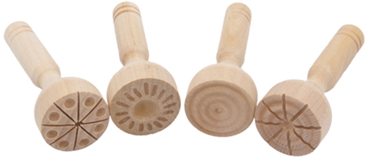 Eduplay stempelset - boetseerklei en knutselen - 4 stuks multicolor.