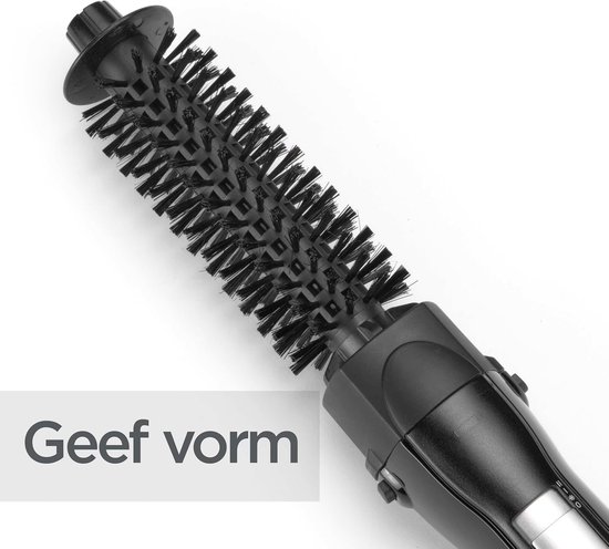 BaByliss Shape & Smooth Fohnborstel AS82E - 38mm Keramische borstel - 2 Temperatuurinstellingen [Airstyler] - Krulborstel