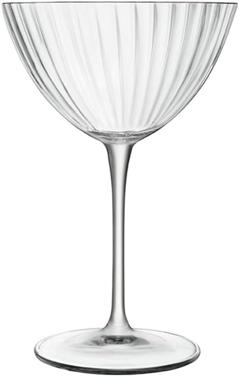 Set van 6 Martini Glazen Swing Stijl - Cocktailglazen 22 cl