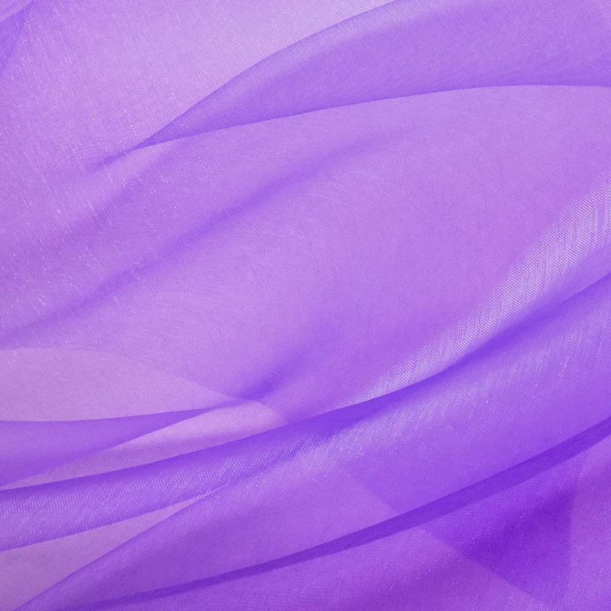 Organza tafelloper rol in violet, 36cm x 9m