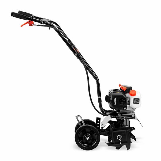 FUXTEC FX-AF152 Tiller, motorschoffel - 2-takt motor en 23 cm breedte, 51,6 ccm, freesdiepte 70mm - slechts 14kg van Merkloos	 — afbeelding 4