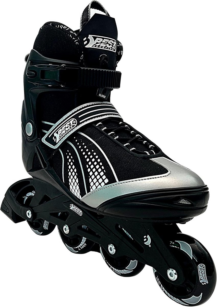 Verstelbare Inline Skates voor Volwassenen en Tieners met 4 Wielen en Rem