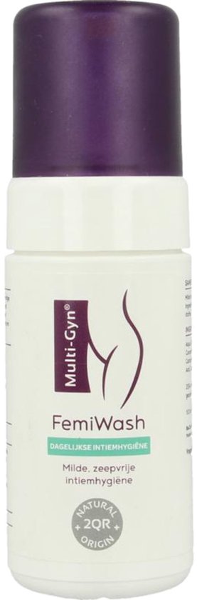 Multi-Gyn FemiWash Mousse 100 ml - Vaginale verzorging voor dagelijkse Intieme Hygiene, mild en zeepvrij voor een optimale Vaginale gezondheid, geschikt voor gevoelige huid