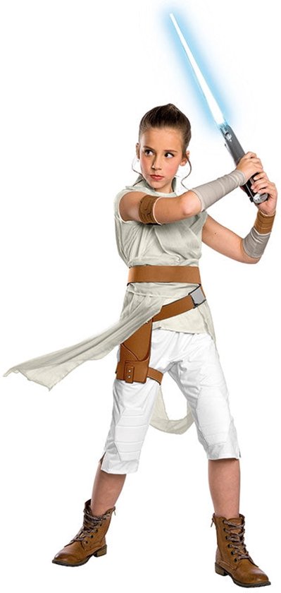 Star Wars Rey EP IX kinderkostuum deluxe Maat 98-104