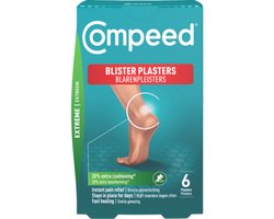 Compeed Blarenpleisters Extreme - Blarenpleisters - blarenpleisters bieden directe pijnverlichting, snellere genezing - 6 stuks