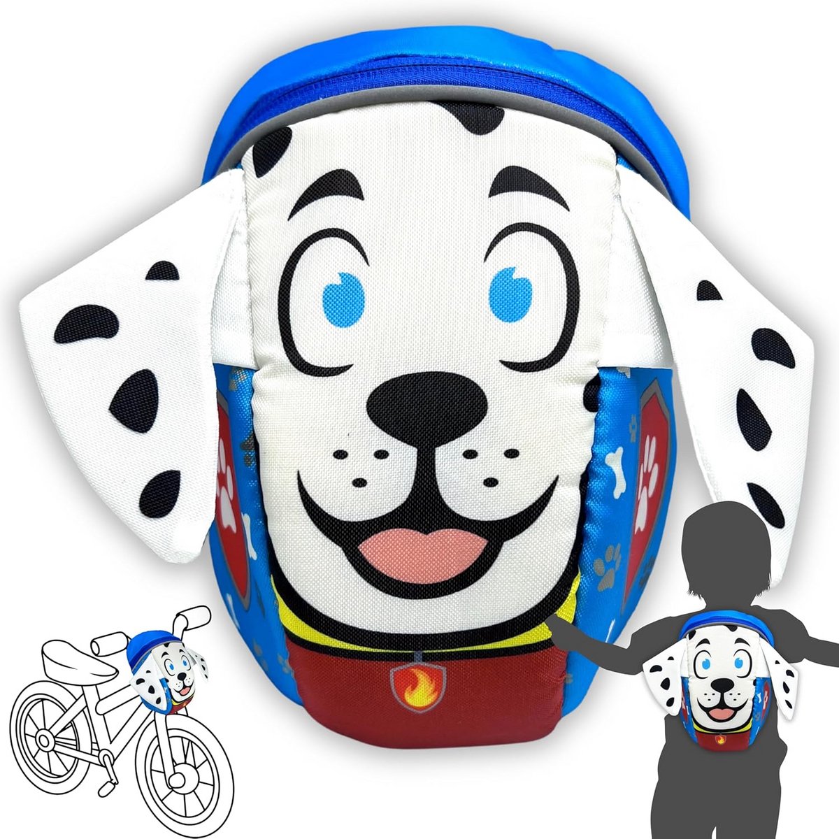 Fietsmand voor Kinderen 2-in-1: Stuur- of Rugzak voor Loopfiets, Fiets en Scooter