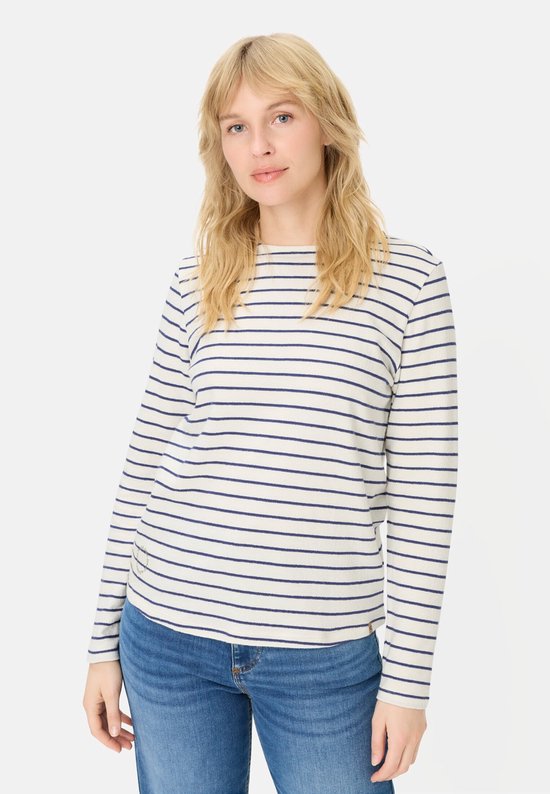 Lange pullover met mix van breipatronen in jade | Witt Lange pullover met mix van breipatronen in jade | Witt