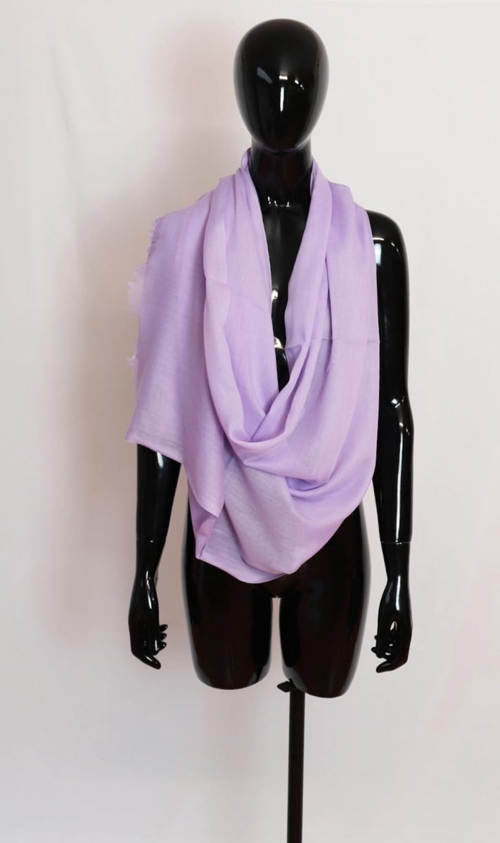 Luxe Sjaal Zijdezacht 90x180 cm Dames