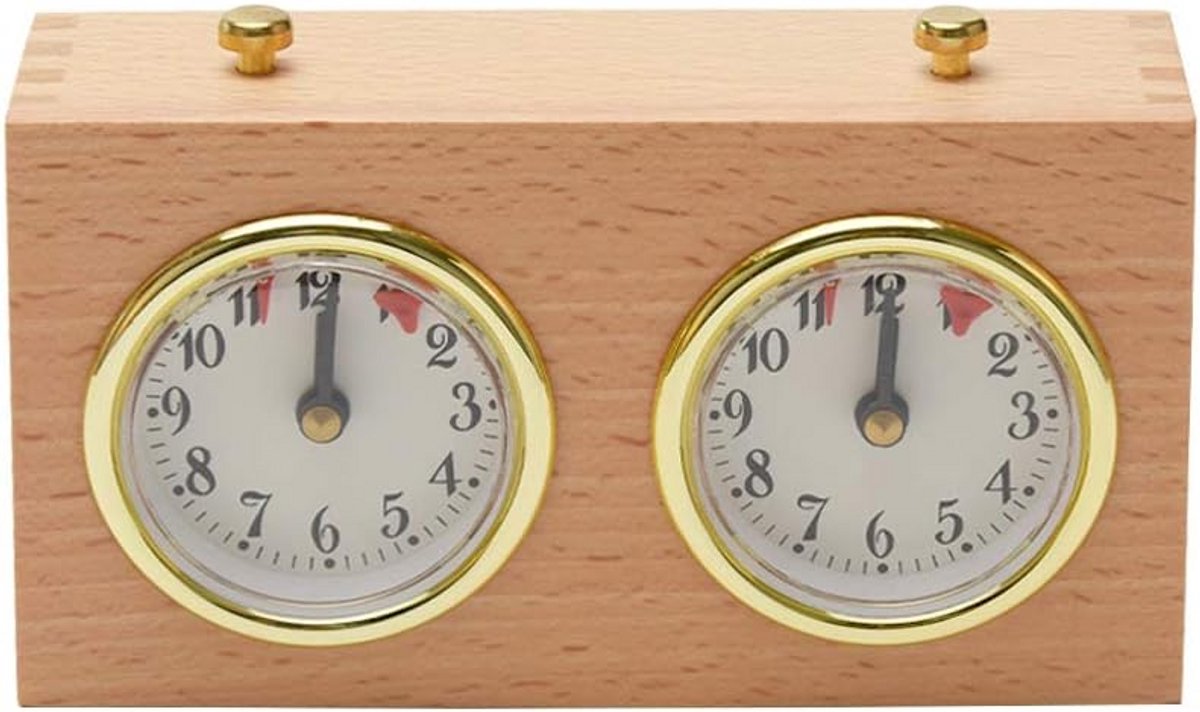 Analoge Schaakklok Mechanisch - Professionele en Internationale Speeltimer