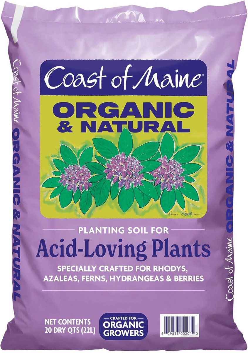Biologische Mix voor Zuurminnende Tuinplanten en Bloemen - 20L
