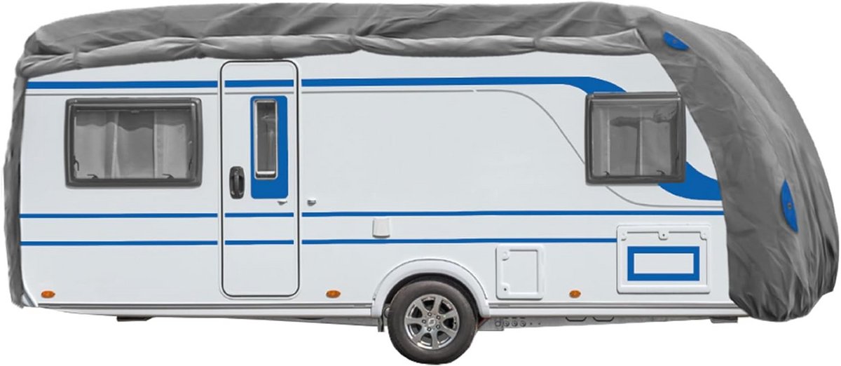 Waterdichte en Ademende Caravanhoes XL (460x250x220 cm) – Winterbestendige Camper Afdekking