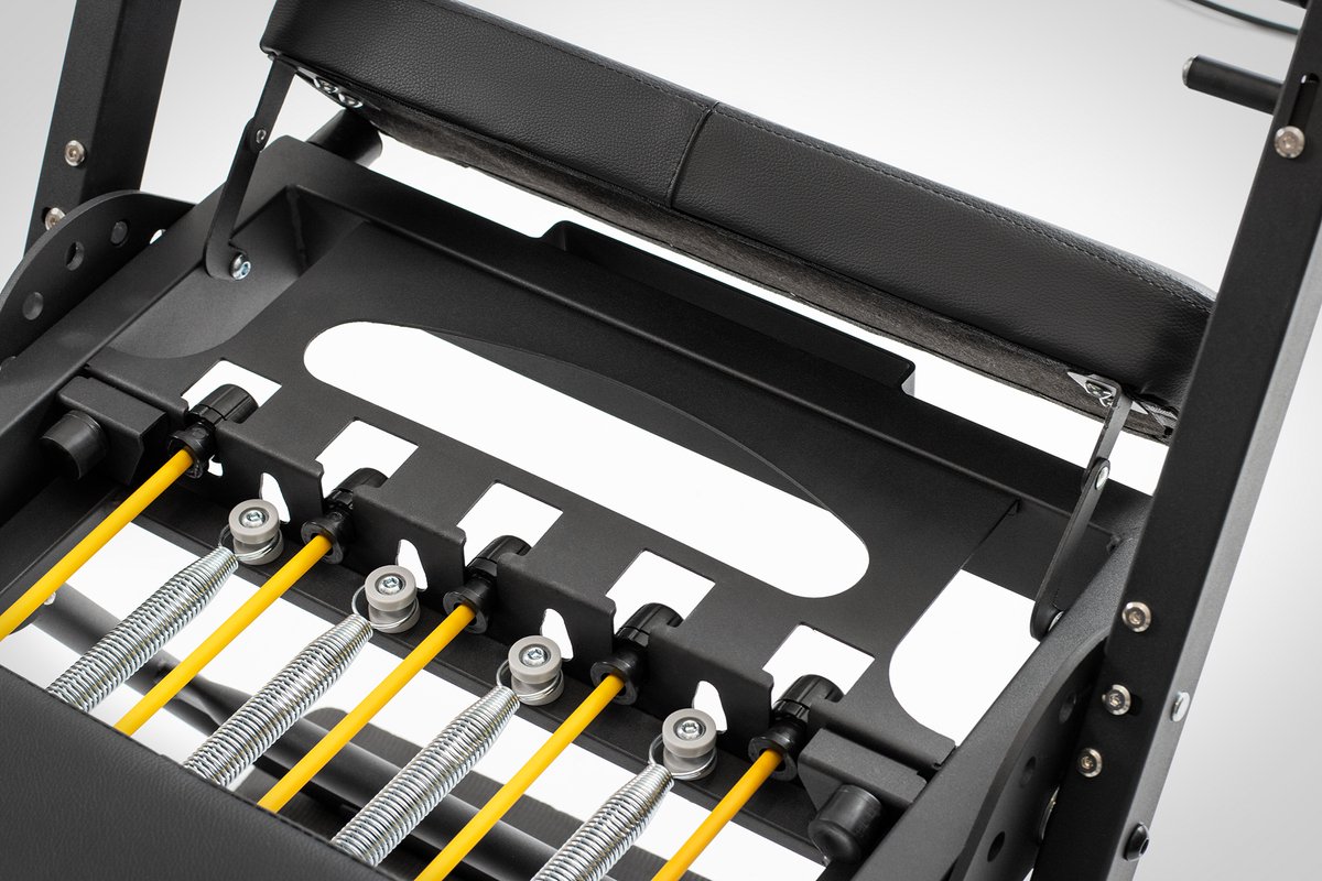 Pilates Inklapbare Reformer Fitnessapparaat voor Thuis & - afbeelding 2