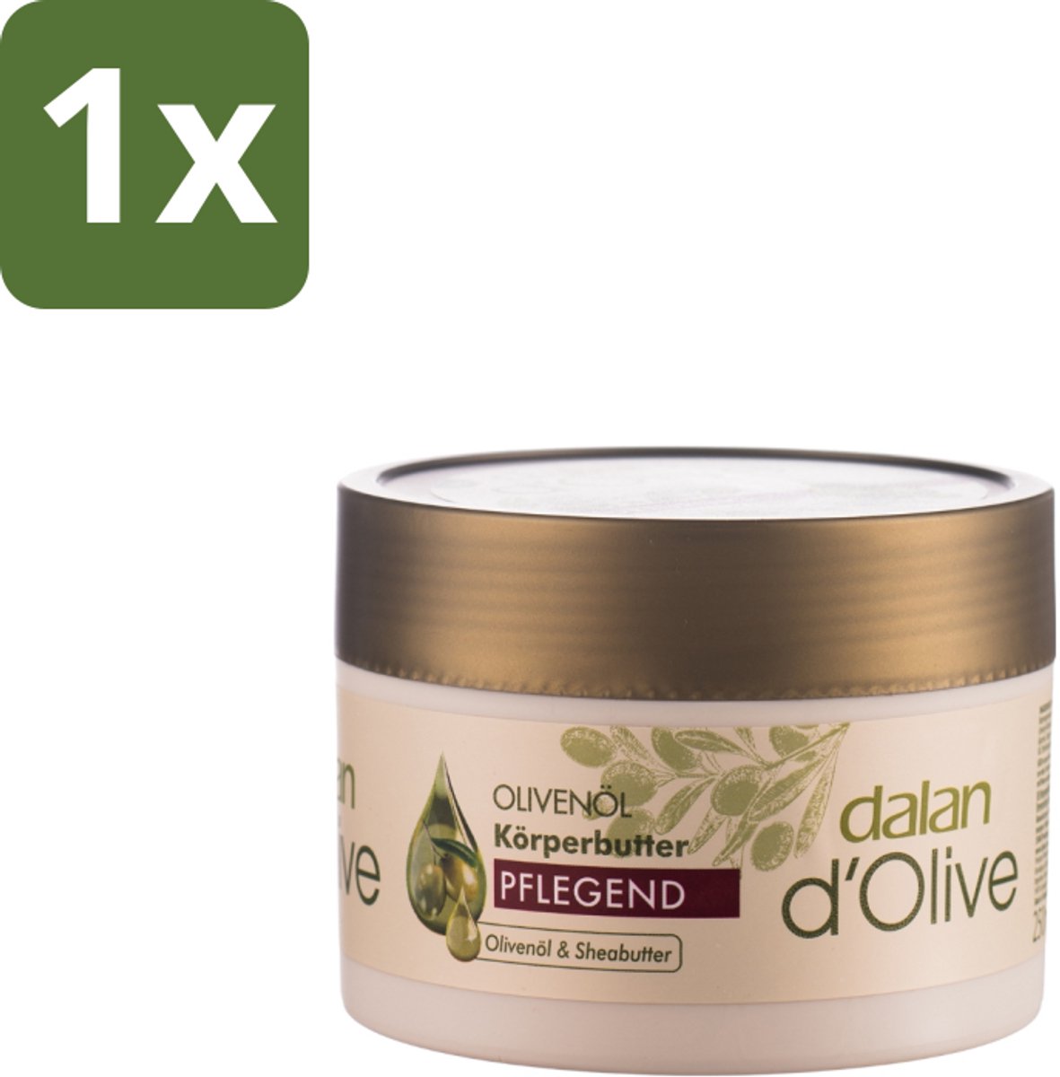 Dalan d’Olive – Body Butter – Voedend – 250 ml - 1 stuk