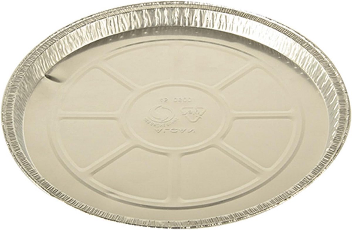 250x Ronde Aluminium Platen - Diameter 25 cm - Hoogte 1.5 cm - Ideaal voor Ambacht & Hobby