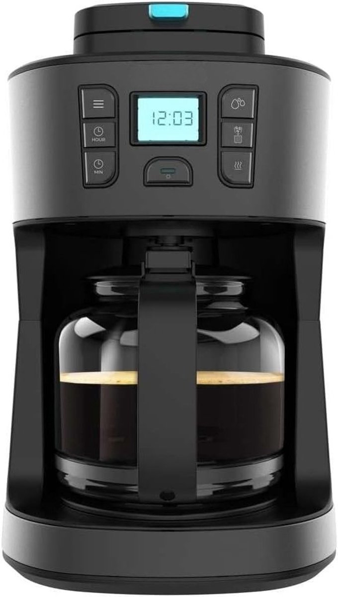 SNJY Volautomatische Koffiemachine met Bonen - 1086W - Zwart - Deze Informatie volgt nog - €169,95
