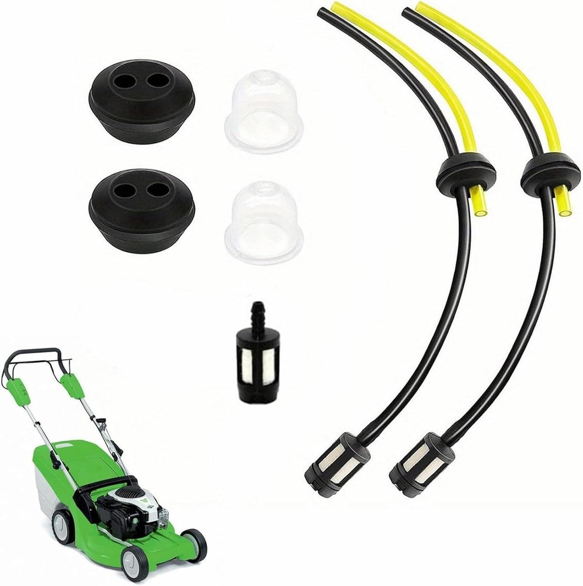 Slangen met Filter voor Benzine Motor, Set van 7 stuks