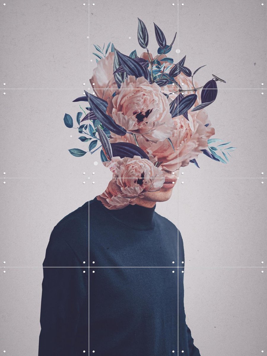 IXXI Waited for a Hundred Winters to Meet You, Frank Moth - 60 x 80 cm - Gratis ophangtool - Grote wanddecoratie en posters - Surrealisme, Digitale