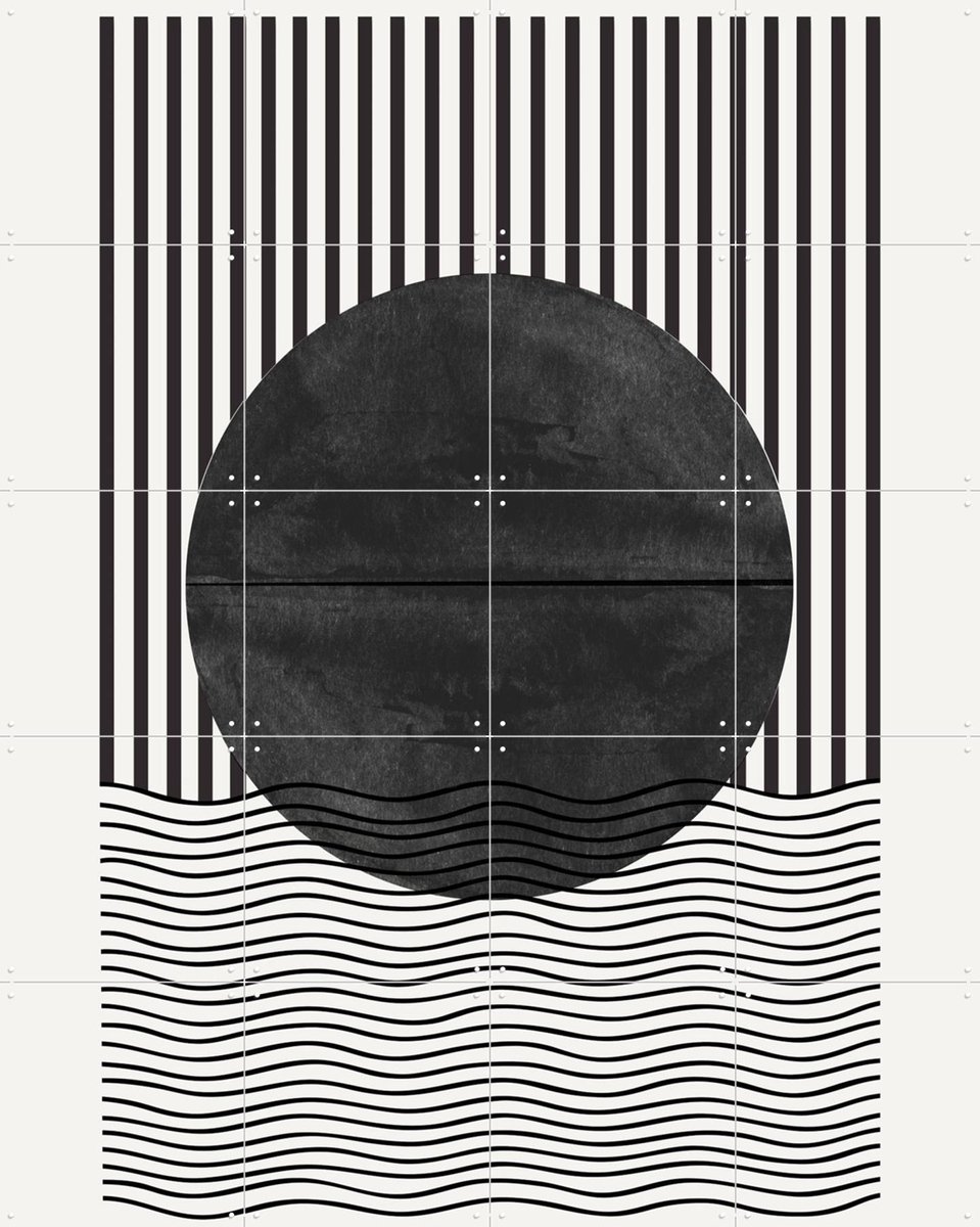 IXXI BaB No.10, The Miuus Studio & Various - 80 x 100 cm - Gratis ophangtool - Grote wanddecoratie en posters - Minimalisme, Grafisch Ontwerp