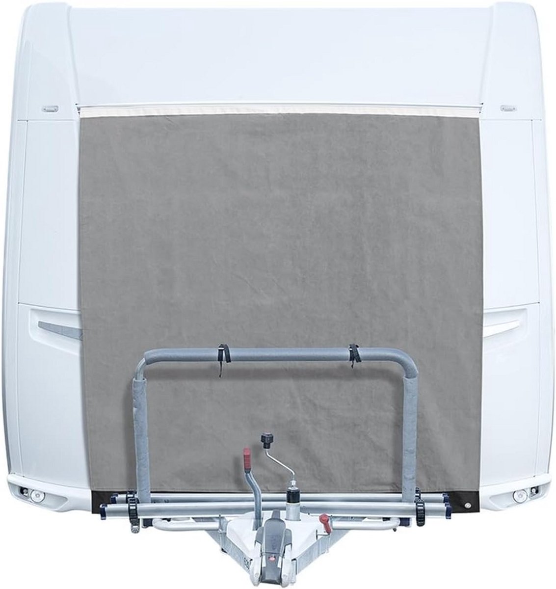 Universele Caravan Beschermhoes Kederrail - Weerbestendig Afdekzeil voor Disselbox en Voorwand