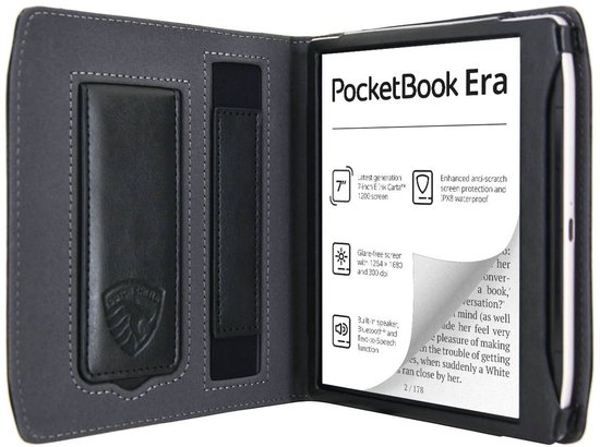 Hoesje Geschikt voor Pocketbook Era Luxe Hoes Beschermhoes Cover Zwart — afbeelding 2