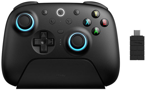 8BitDo Ultimate 2 Wireless 2.4G - PC Windows / Android - Black Edition